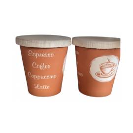 bicchiere 8 oz per cappuccino 240cc