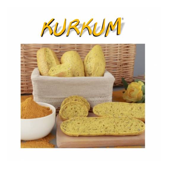 Kurkum - per pane e prodotti da forno alla curcuma