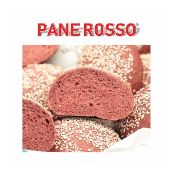 Pane Rosso con farina di riso rosso integrale e rapa rossa