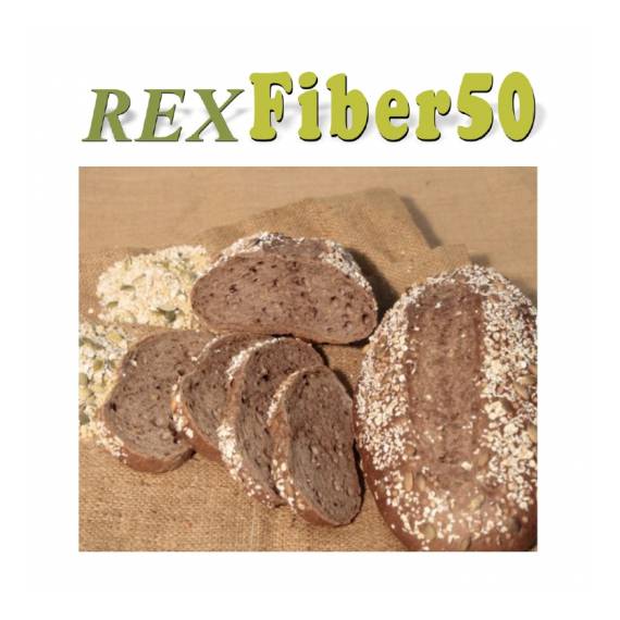 Rex Fiber 50 - nucleo per pane scuro ai 4 cereali