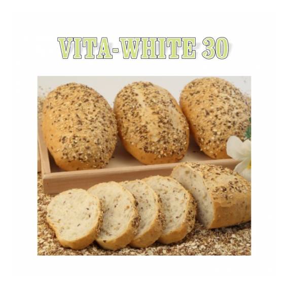 Vita-white 30 - nucleo al 30% per pane ai semi di girasole, sesamo, lino e soia