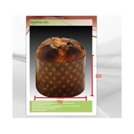 Stampo panettone morbido gr.100 p70 h20